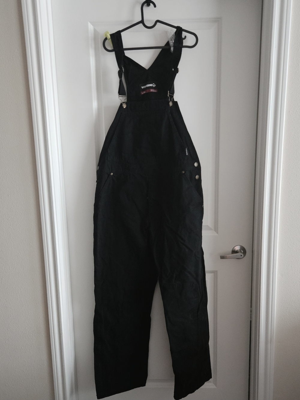 Wolverine Black Women's Bib Overalls Jumpsuit - Classic Workwear